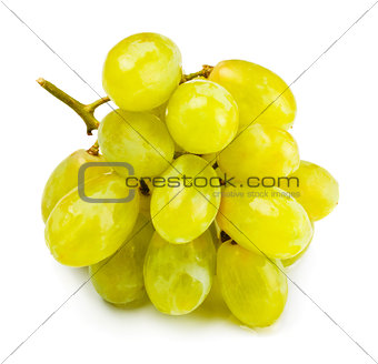 bunch of white grape