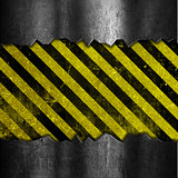 Grunge metal and stripes background
