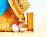 Summertime holidays background