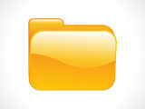 abstract shiny folder icon