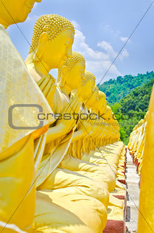 Golden Buddha at Buddha Memorial park