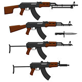Assault rifles