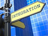 Business Concept. Integration Sign.