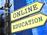 Business Concept.  Online Education Sign.