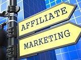 Business Concept. Affiliate Marketing Sign.