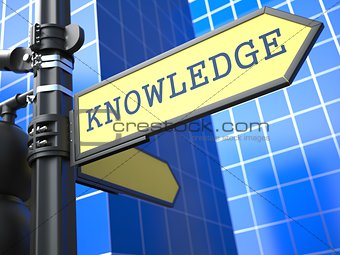 Business Concept. Knowledge Sign.