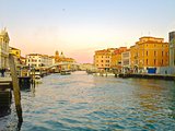 Beautiful View of the Grand Canal in Venice