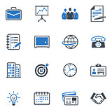 Business and Office Icons -  Blue Series
