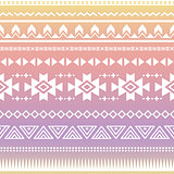 Tribal aztec ombre seamless pattern