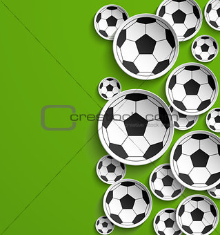 Football abstract background.