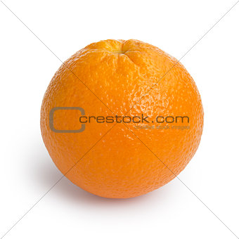 ripe round orange