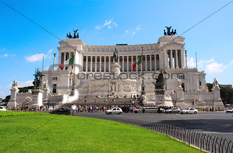 Vittorio Emanuele Monument on Piazza Venezia