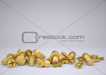 Brass bolts