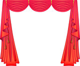 Scarlet curtains