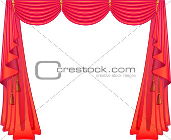 Scarlet curtains