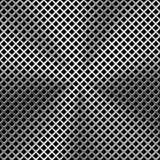 Metal Background with Seamless Perforated Texture