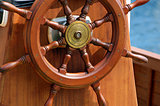 Steering Wheel Sailboat