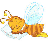 Sleeping bee