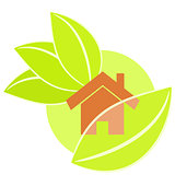 Home green illustration