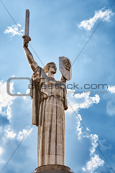 Monument in Kiev - Rodina - Mother