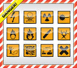 Danger symbols