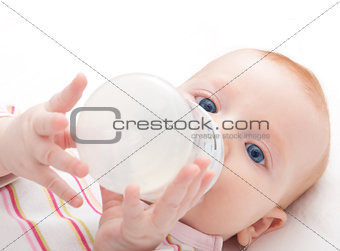 Eating Baby Girl