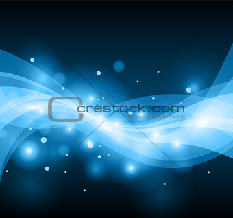 Abstract color glowing background