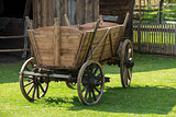 wooden carriage