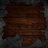 Cracked concrete and wood background