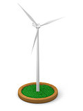 Model of wind turbine
