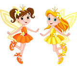 Two cute fairies