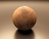 Planet Mars blank