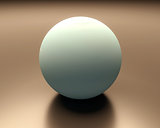 Planet Uranus blank