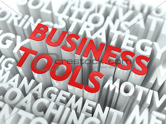 Business Tools Concept.