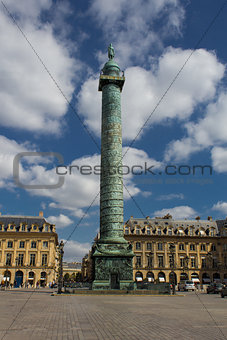 Vendome column in Paris