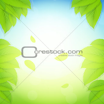 nature background. Vector illustration