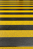 yellow road marking