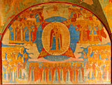 A fresco of the Orthodox in the Church of John the Baptist