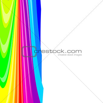 Abstract background color stripes. Vector illustration.