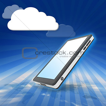 Smart phone with cloud communication