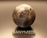 Jupitermoon Ganymede