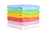 Colored towels