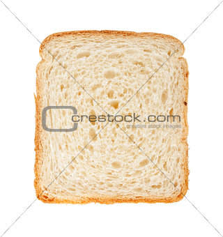 White bread slice