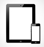 Realistic mobile devices set template