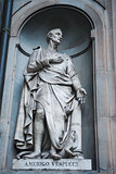 Amerigo Vespucci statue