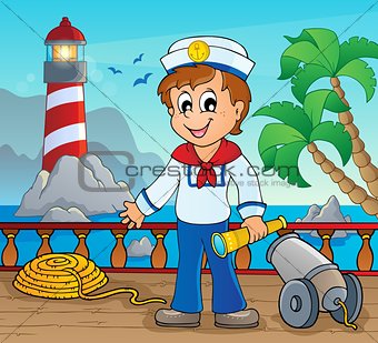 Image with sailor theme 2