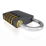 Metal combination lock