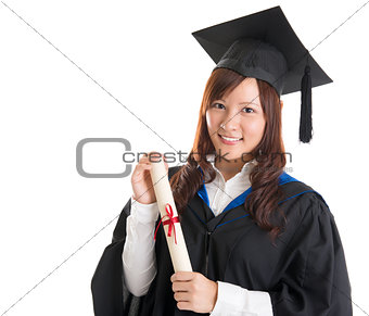 Asian university student