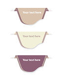 Set Of Design Labels and Banners. Vector