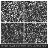 Set of vector seamless textures